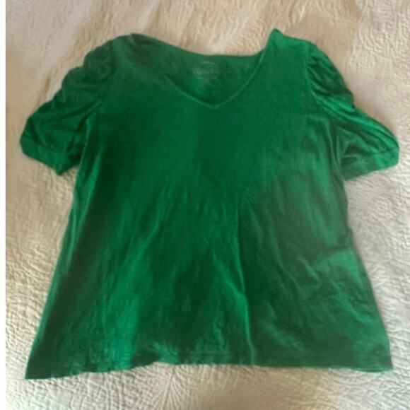 International Concepts Solid Green Top Sz. 2X - Picture 2 of 6
